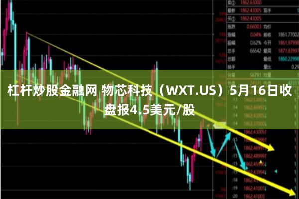 杠杆炒股金融网 物芯科技（WXT.US）5月16日收盘报4.5美元/股