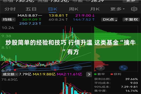 炒股简单的经验和技巧 行情升温 这类基金“擒牛”有方