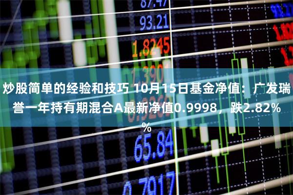 炒股简单的经验和技巧 10月15日基金净值：广发瑞誉一年