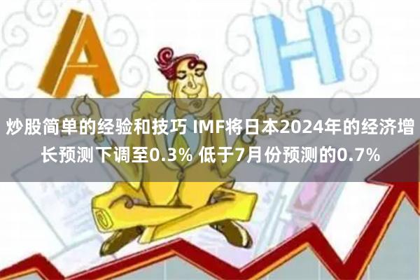 炒股简单的经验和技巧 IMF将日本2024年的经济增长预